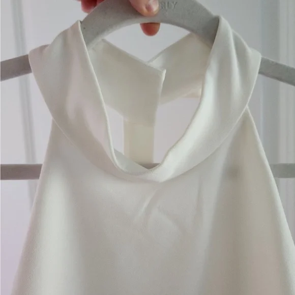 BHLDN White Halter Mini Dress - Picture 4 of 6